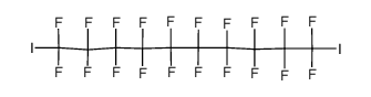 1,10-diiodoperfluorodecane结构式