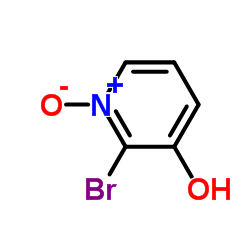 2-溴-3-羟基吡啶 1-氧化物结构式