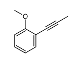 1-methoxy-2-prop-1-ynylbenzene结构式