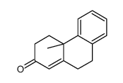 4a-Methyl-4,4a,9,10-tetrahydrophenanthrene-2(3H)-one结构式