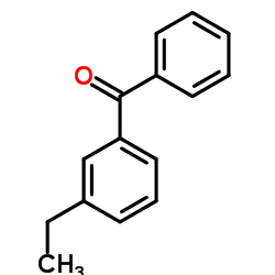 3-乙基苯甲酮结构式