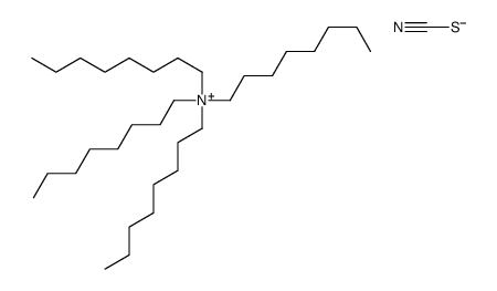 tetraoctylazanium,thiocyanate结构式