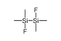 fluoro-[fluoro(dimethyl)silyl]-dimethylsilane结构式