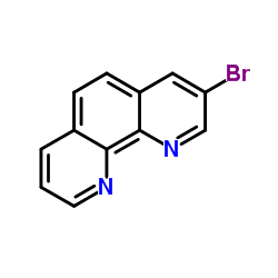 3-溴-1,10-菲罗啉结构式