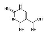 2,4-二氨基嘧啶-5-甲酰胺结构式
