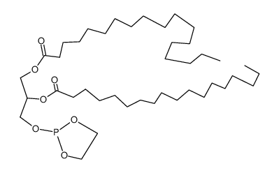 2-(1,2-Distearoyl-rac-3-glyceryl)-1,3,2-dioxaphospholan结构式