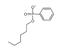 hexoxy(phenyl)phosphinate结构式