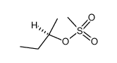 Methanesulfonic acid,(1R)-1-methylpropyl ester结构式