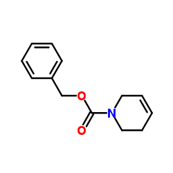 N-苯甲氧基甲酰基-1,2,5,6-四氢吡啶结构式