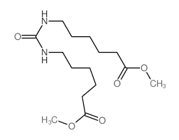 Hexanoic acid,6,6'-(carbonyldiimino)bis-, dimethyl ester (9CI)结构式