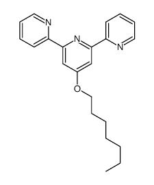 4-heptoxy-2,6-dipyridin-2-ylpyridine结构式