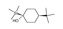 4-(2-methylpropyl)-1a-(trimethylsilyl)cyclohexanol结构式