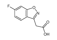 (6-fluoro-benzo[d]isoxazol-3-yl)-acetic acid结构式