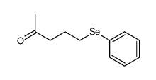 5-phenylseleno-2-pentanone结构式