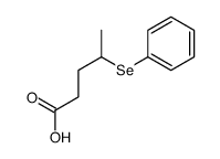 4-phenylselanylpentanoic acid结构式