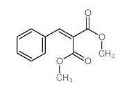 dimethyl 2-benzylidenepropanedioate结构式