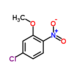 5-氯-2-硝基苯甲醚结构式
