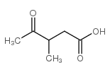 3-甲基-4-氧代戊酸结构式