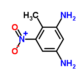 2,4-二氨基-6-硝基甲苯结构式