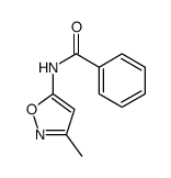N-(3-methyl-1,2-oxazol-5-yl)benzamide结构式