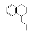 1,2,3,4-tetrahydro-1-propylnaphthalene结构式