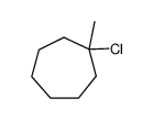 1-chloro-1-methylcycloheptane结构式