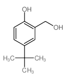 Benzenemethanol,5-(1,1-dimethylethyl)-2-hydroxy-结构式