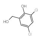 2,4-dichloro-6-(hydroxymethyl)phenol结构式