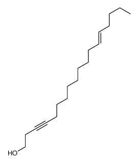 octadec-13-en-3-yn-1-ol结构式