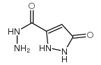 1H-Pyrazole-3-carboxylicacid,2,5-dihydro-5-oxo-,hydrazide(9CI)结构式