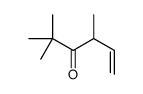 2,2,4-trimethylhex-5-en-3-one结构式