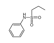 N-phenylpropane-1-sulfonamide结构式