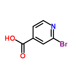 2-溴-4-吡啶羧酸结构式