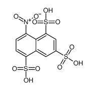8-NITRO-1,3,5-NAPHTHALENETRISULFONIC ACID结构式