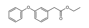 ethyl (3-phenoxyphenyl)acetate结构式