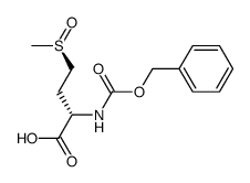 Cbz-(S)-methionine l-(S-oxide)结构式