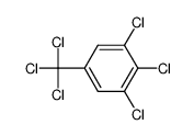 3,4,5-trichlorobenzotrichloride结构式