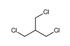1,3-dichloro-2-(chloromethyl)propane结构式