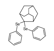 2,2-bis(phenylselenenyl)adamantane结构式
