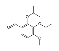 2,3-di[(isopropyl)oxy]-4-methoxybenzaldehyde结构式