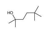 2,5,5-trimethylhexan-2-ol结构式