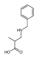 3-(Benzylamino)-2-methylpropanoic acid结构式