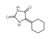 5-cyclohexylideneimidazolidine-2,4-dione结构式