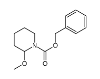 benzyl 2-methoxypiperidine-1-carboxylate结构式