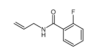 N-allyl-2-fluorobenzamide结构式