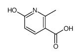 6-羟基-2-甲基吡啶-3-羧酸结构式