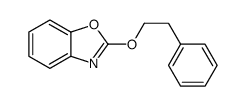 2-(2-phenylethoxy)-1,3-benzoxazole结构式