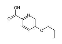 5-propoxypyridine-2-carboxylic acid结构式