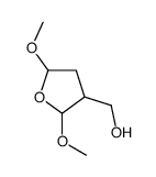(2,5-dimethoxyoxolan-3-yl)methanol结构式