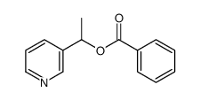 1-(3-Pyridyl)ethyl=benzoate结构式